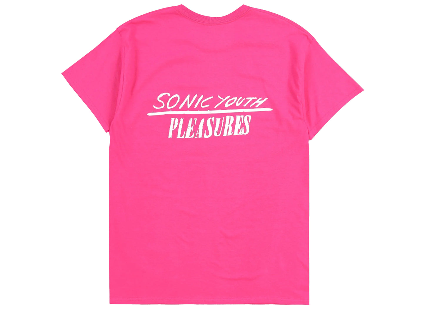Pleasures x Sonic Youth The Goo Tee en rosa