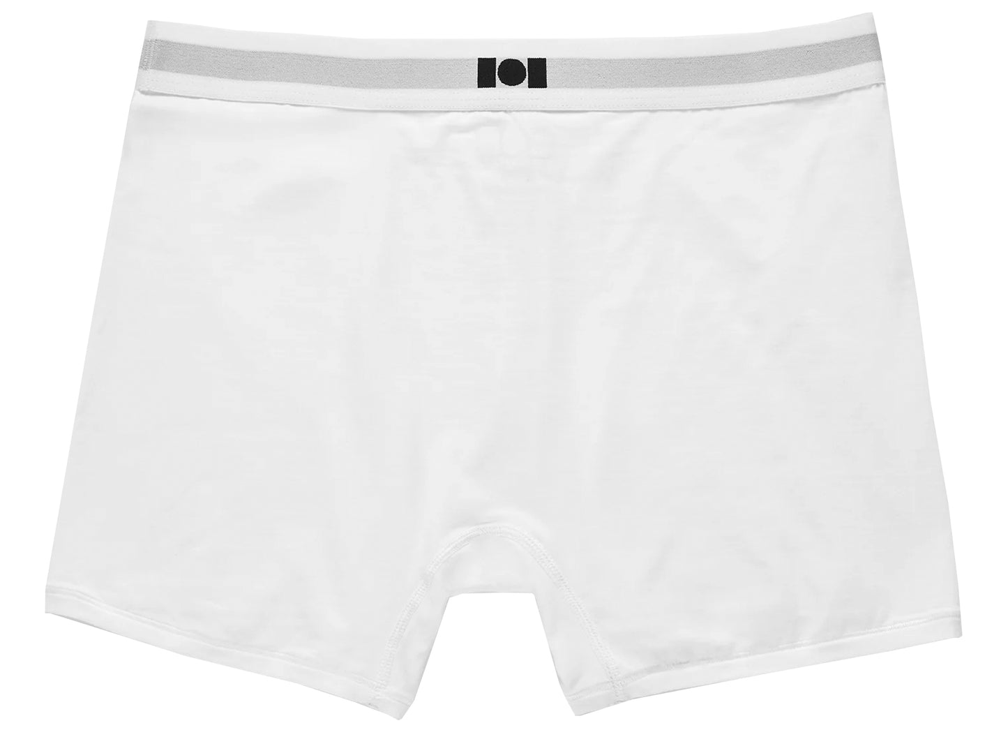 Nahmias Core Boxer Brief in White, men's boxer brief underwear, view 2
