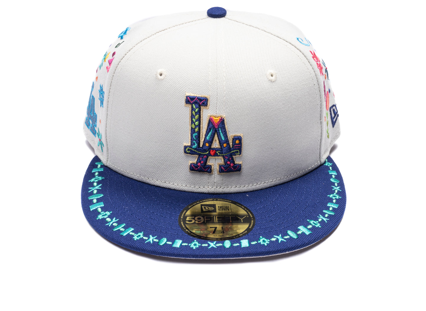 New Era LAT Heritage Los Angeles Dodgers 59Fifty Fitted Hat in team colors, unisex cap