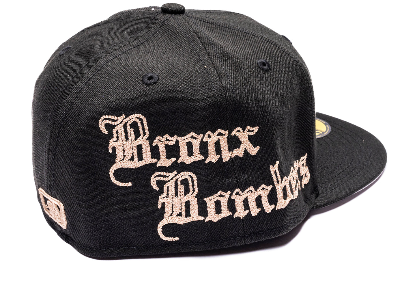 New Era MX Heritage New York Yankees 59Fifty Fitted Hat in team colors, unisex cap, view 3