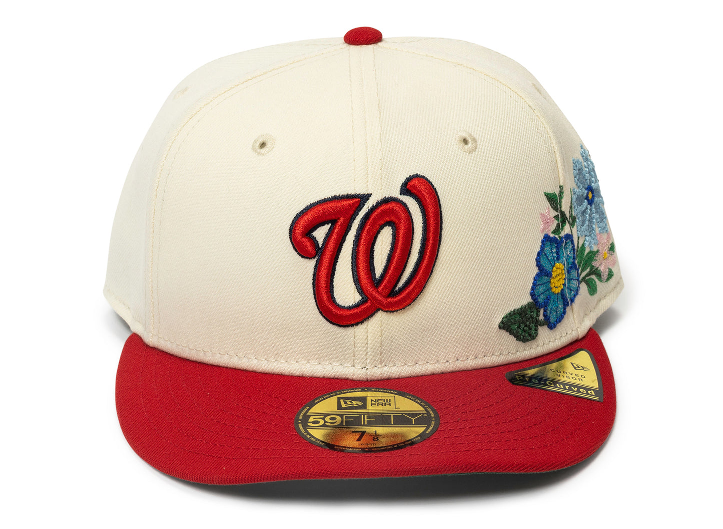 New Era Tonal Florals Washington Nationals Fitted Hat