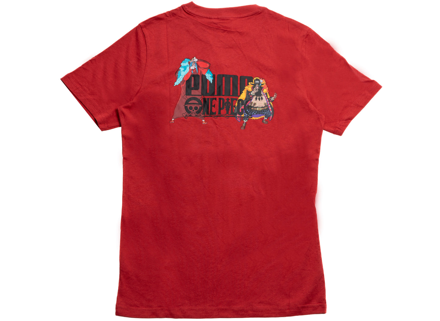 Puma x One Piece Grafik-T-Shirt in Rot