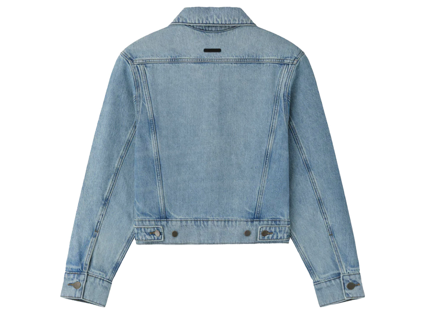 Women's Fear of God Essentials Trucker Jacket 'Classic Blue'