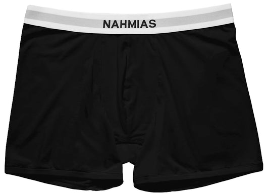 Nahmias Core Boxer Brief in Black, men's boxer brief underwear
