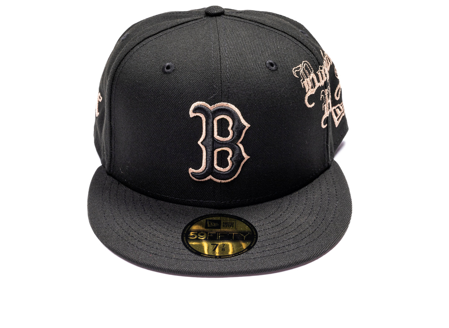 New Era MX Heritage Boston Red Sox 59Fifty Fitted Hat in team colors, unisex cap