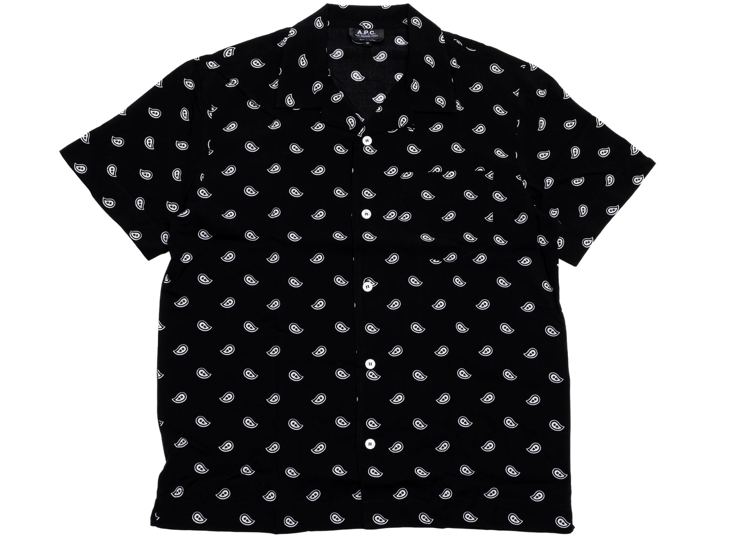 A.P.C. Blusa de botones Lloyd Paisley