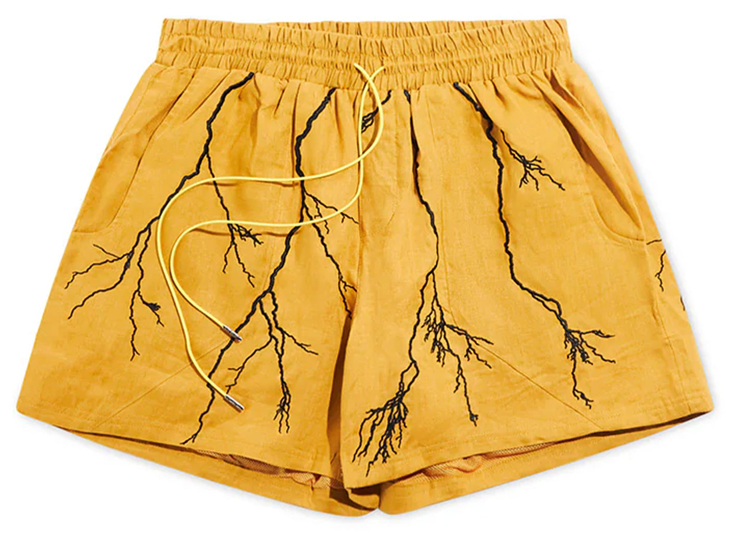 Pantalones cortos Lightning Diet Starts Monday en amarillo