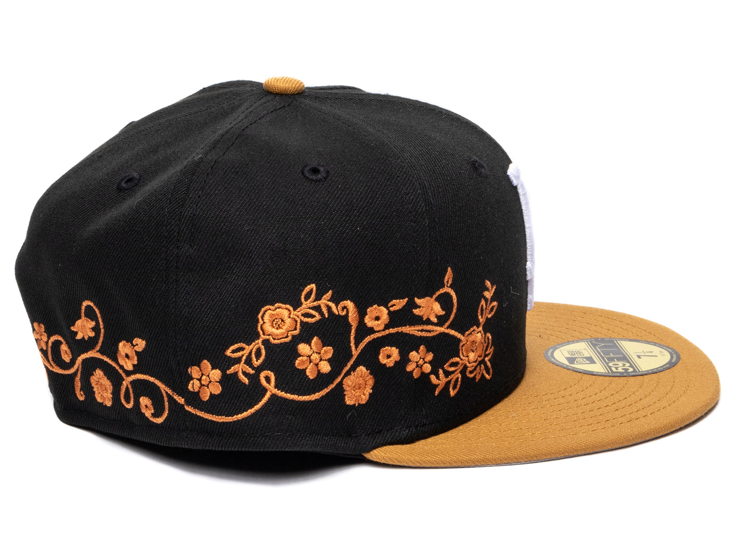 Gorra ajustada New Era Floral Vine de Los Angeles Dodgers