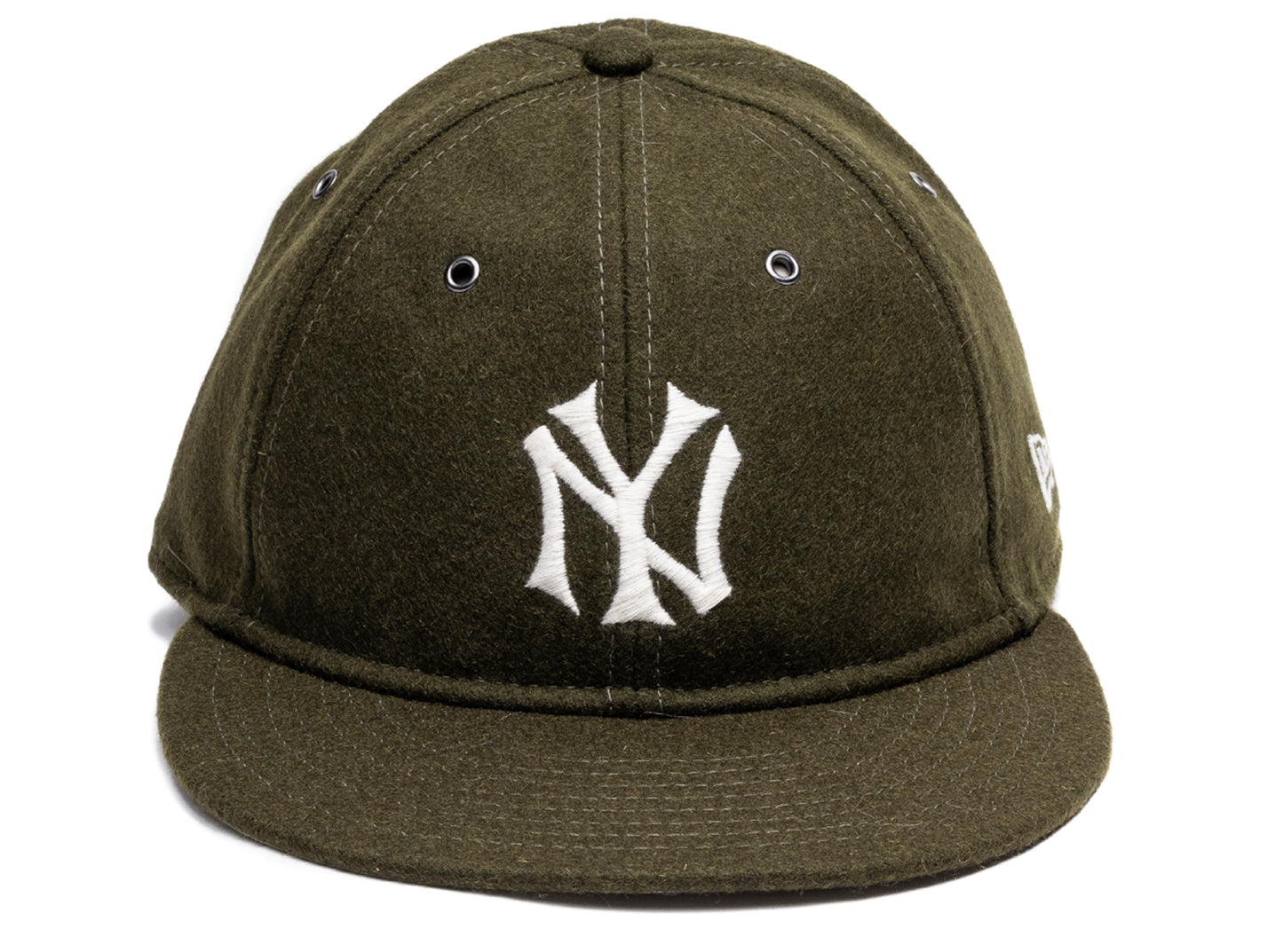 Gorra ajustada de lana New Era New York Yankees verde