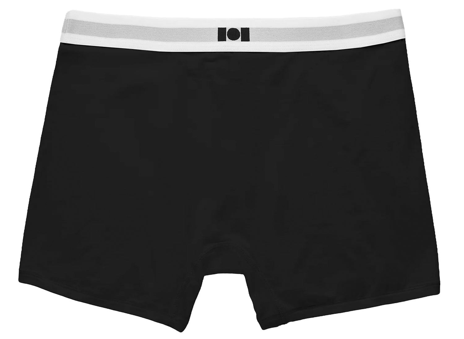Nahmias Core Boxer Brief in Black, men's boxer brief underwear, view 2