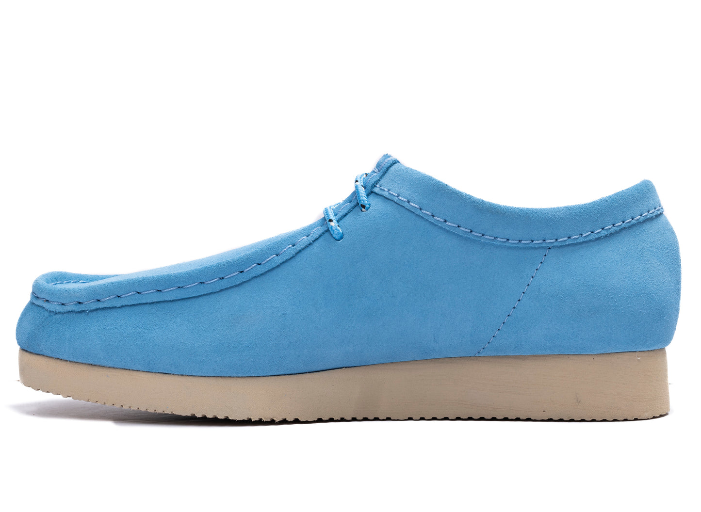 Clarks Wallabee Lite in Blue Suede