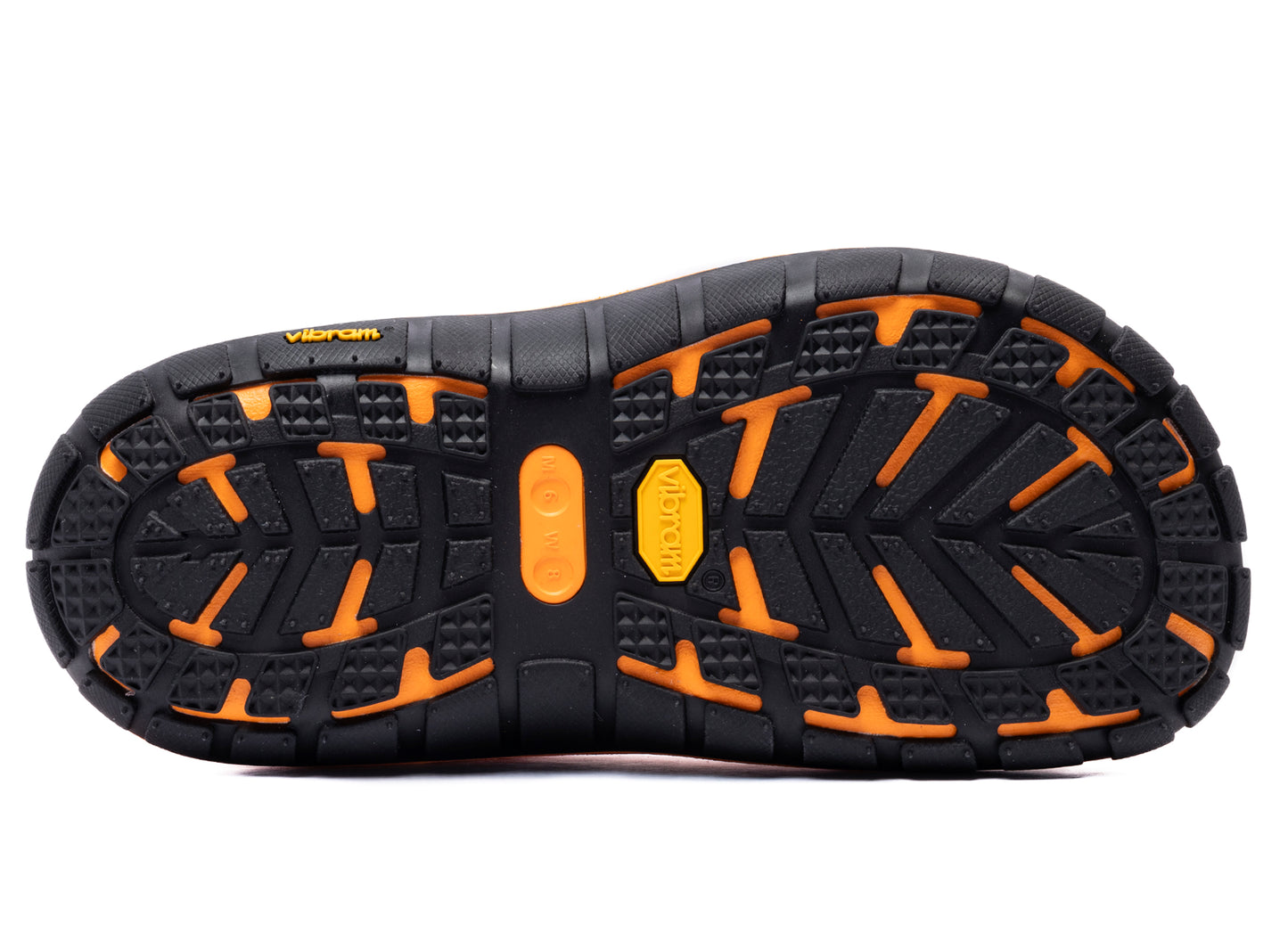 Crocs Tembo II in Orange Zing / Black