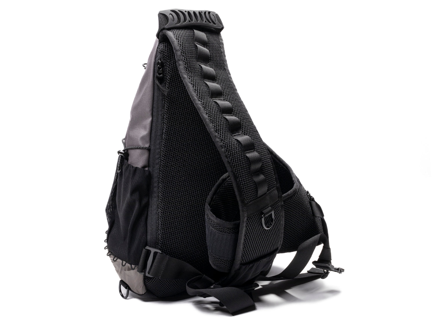 Oakley Latitude Sling Pack in Granite Gray, men's grey crossbody sling bag, view 2