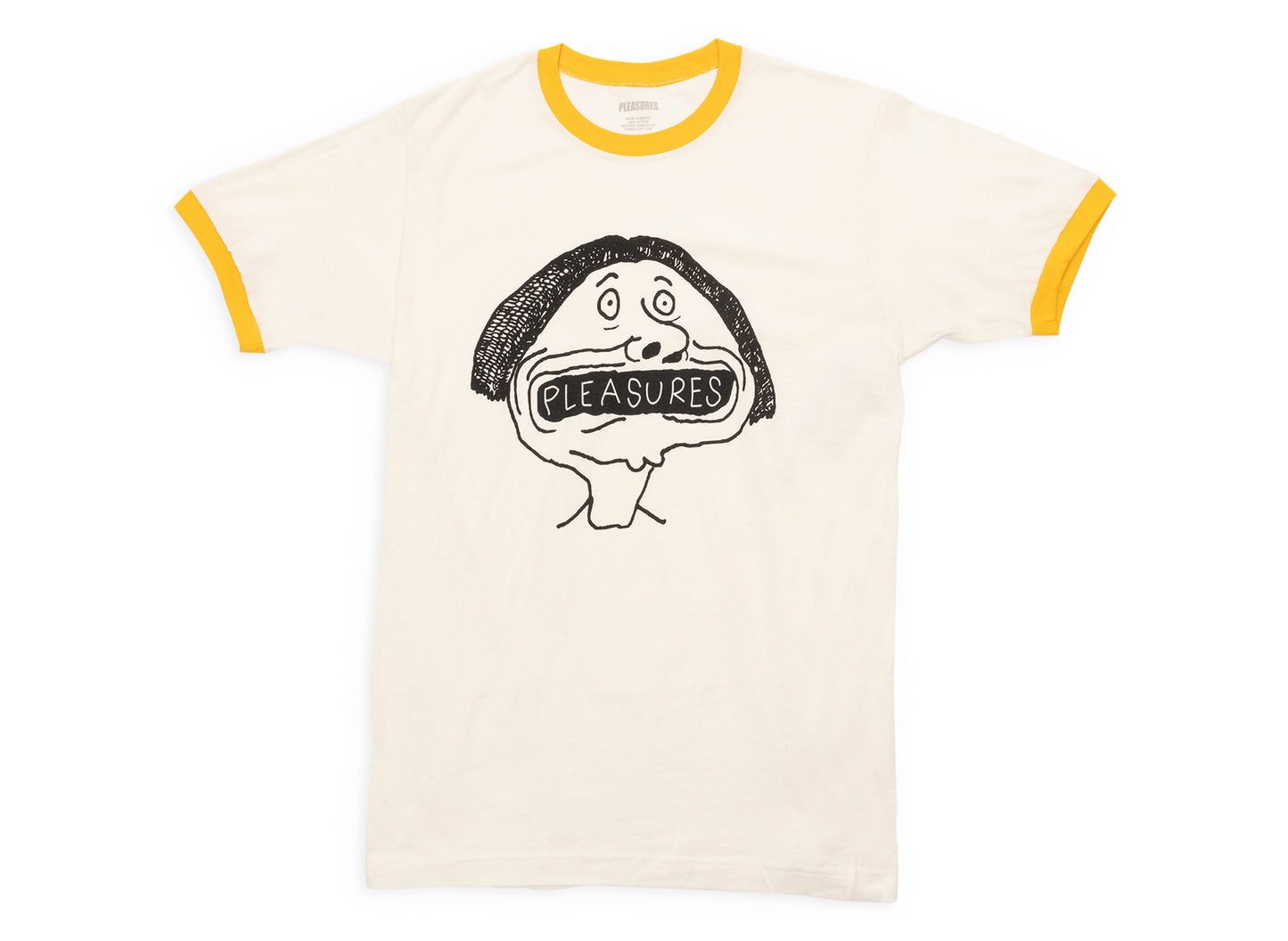 Pleasures Camiseta Ringer Mouthful