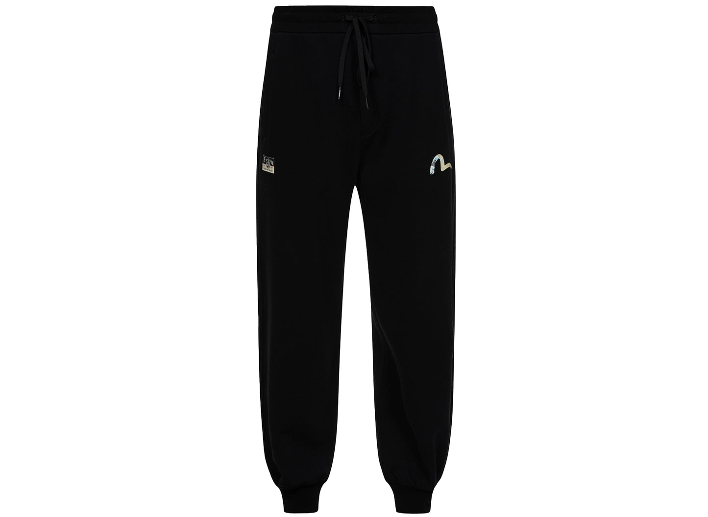 Pantalones de chándal Evisu Kamon y The Great Wave Daicock Print de corte relajado
