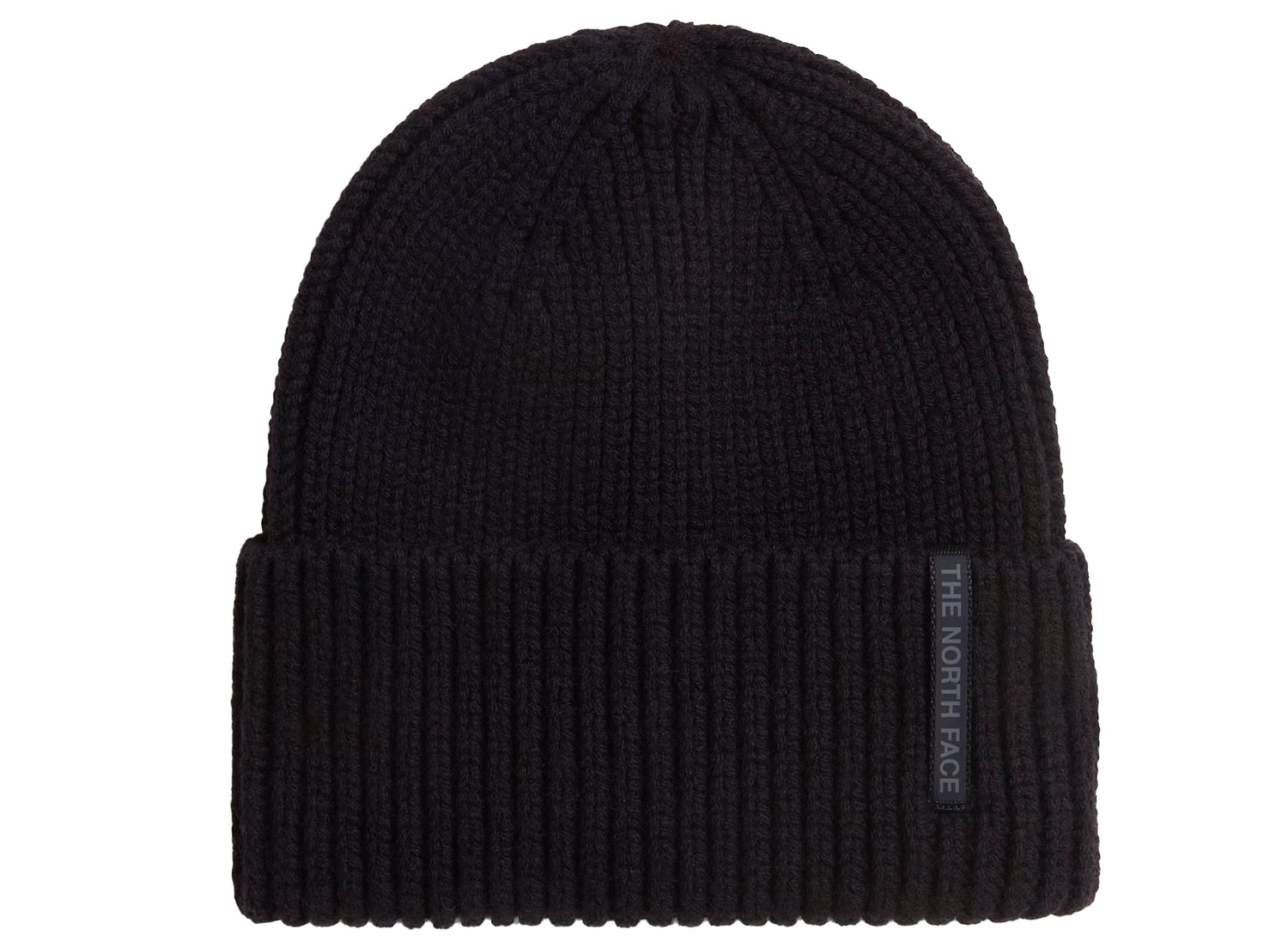 The North Face Wool Blend Beanie in TNF Black, unisex knit beanie