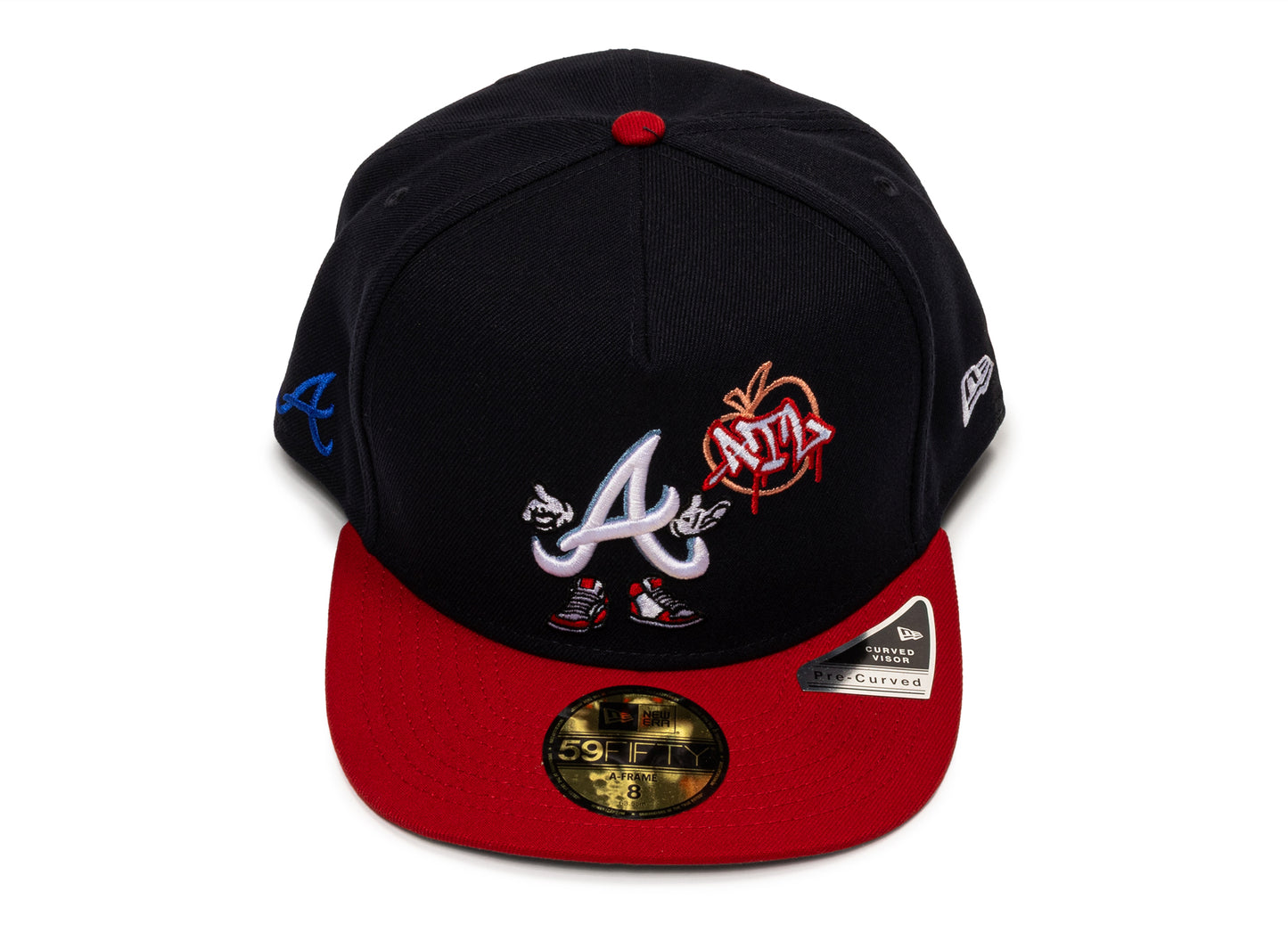 Gorra ajustada New Era 5950AF Cartoon 25822 Atlanta Braves