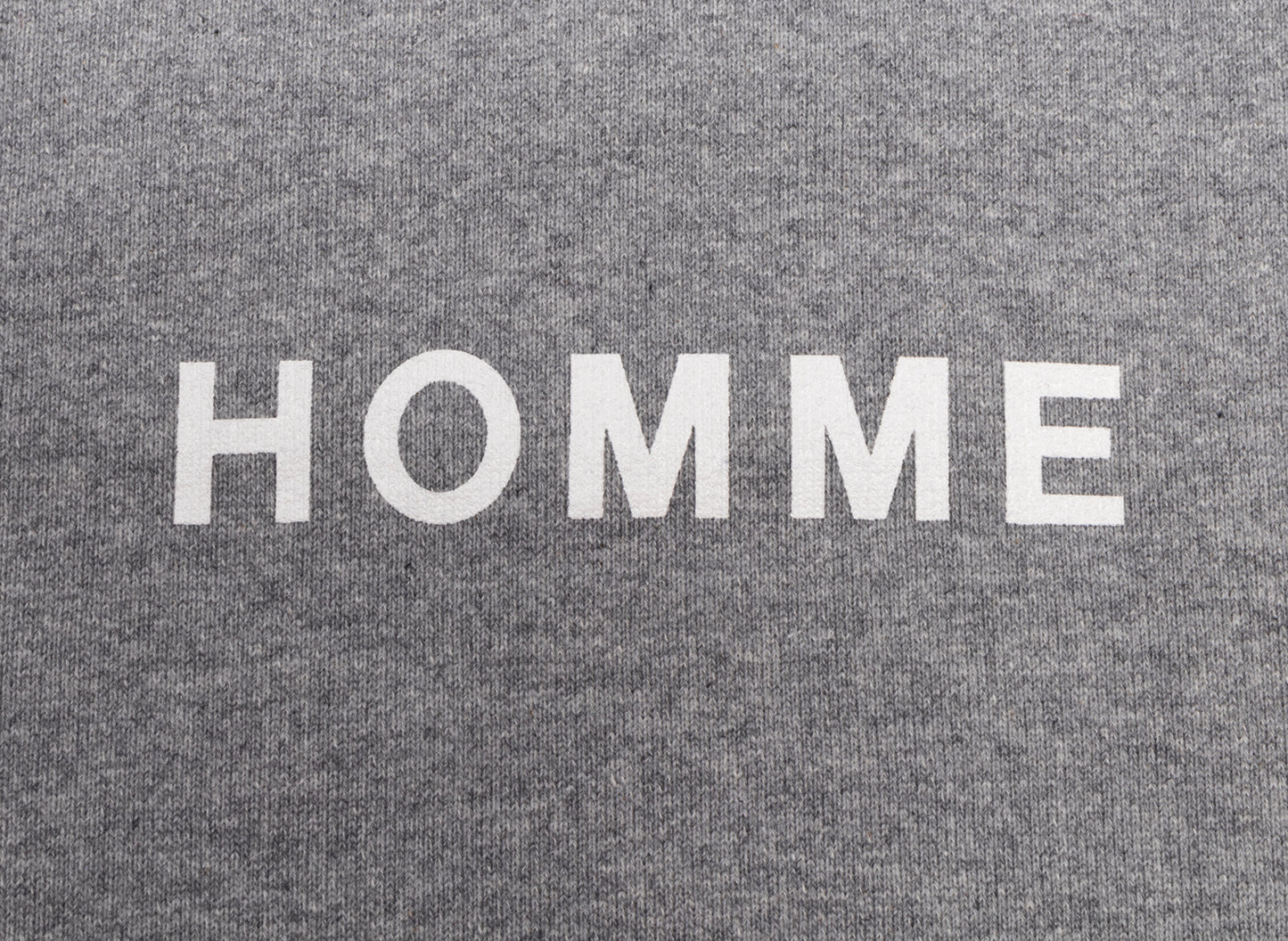 Comme des Garçons HOMME Logo Hoodie in Grau