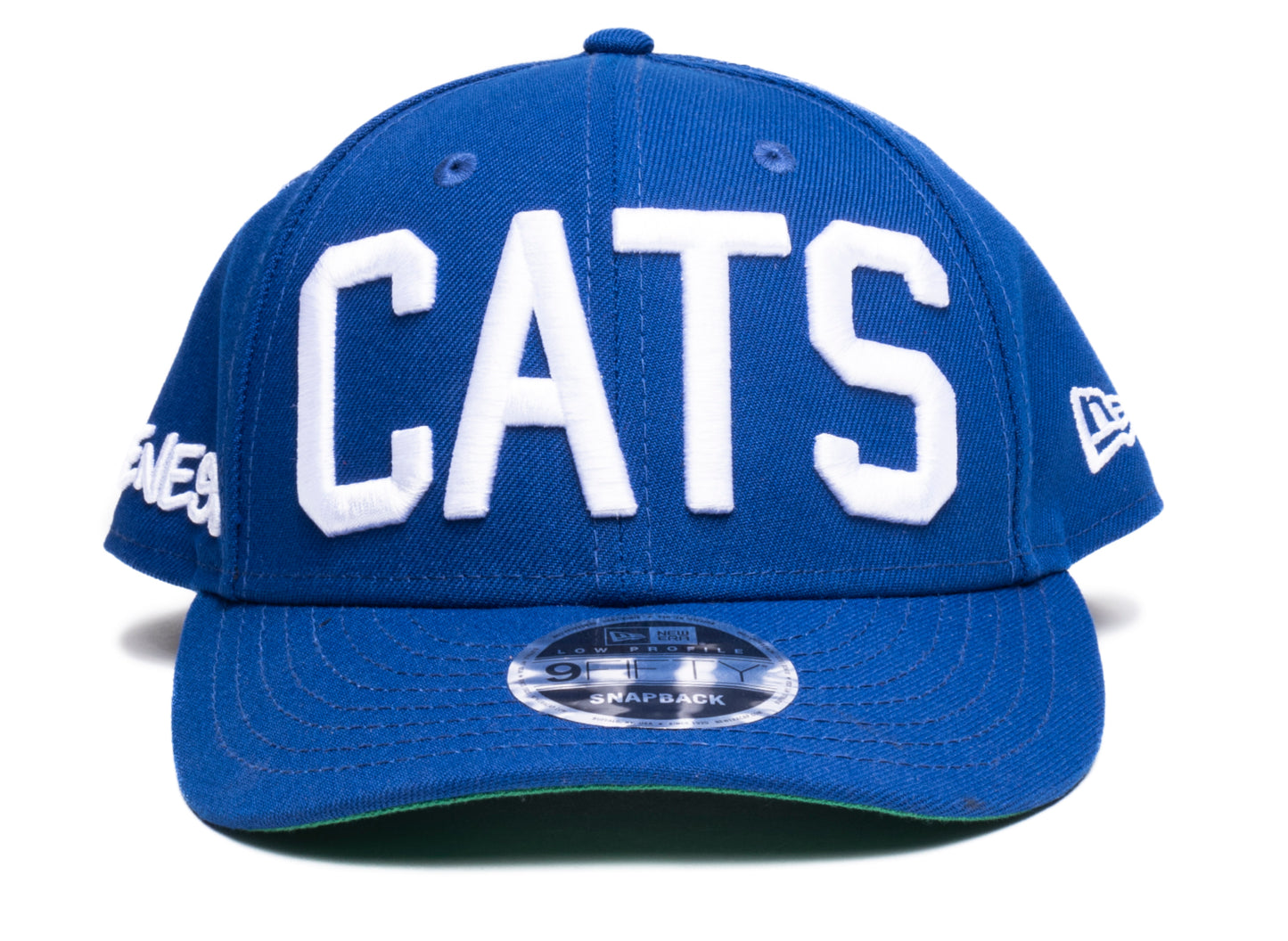 Gorra Oneness x New Era Snapback CATS en azul/blanco royal
