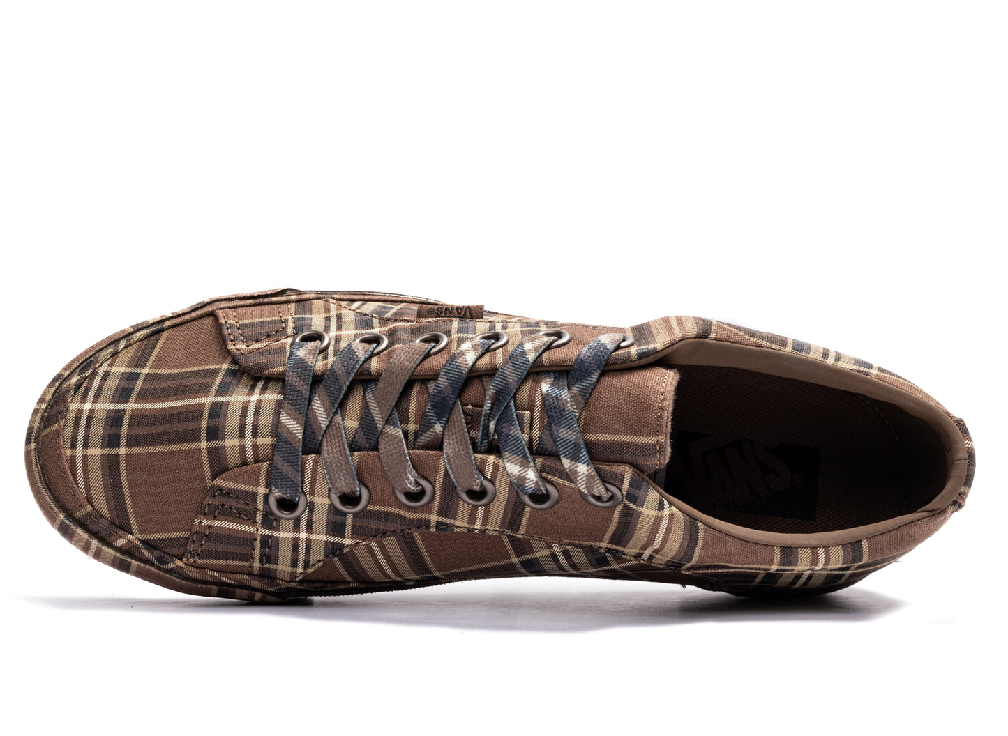 Vans LX Lampin Plaid in Brown