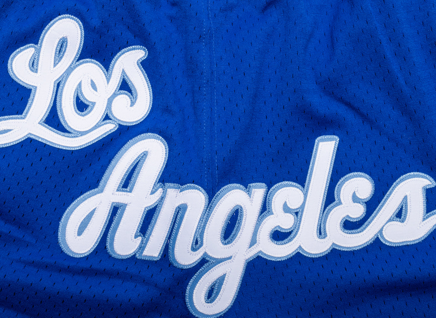 Pantalón corto Mitchell & Ness NBA Just Don Lakers de 7 pulgadas en azul