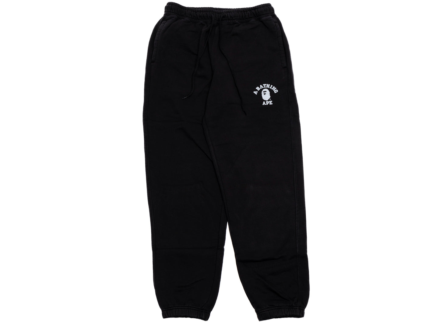 Pantalones teñidos A Bathing Ape College One Point en negro