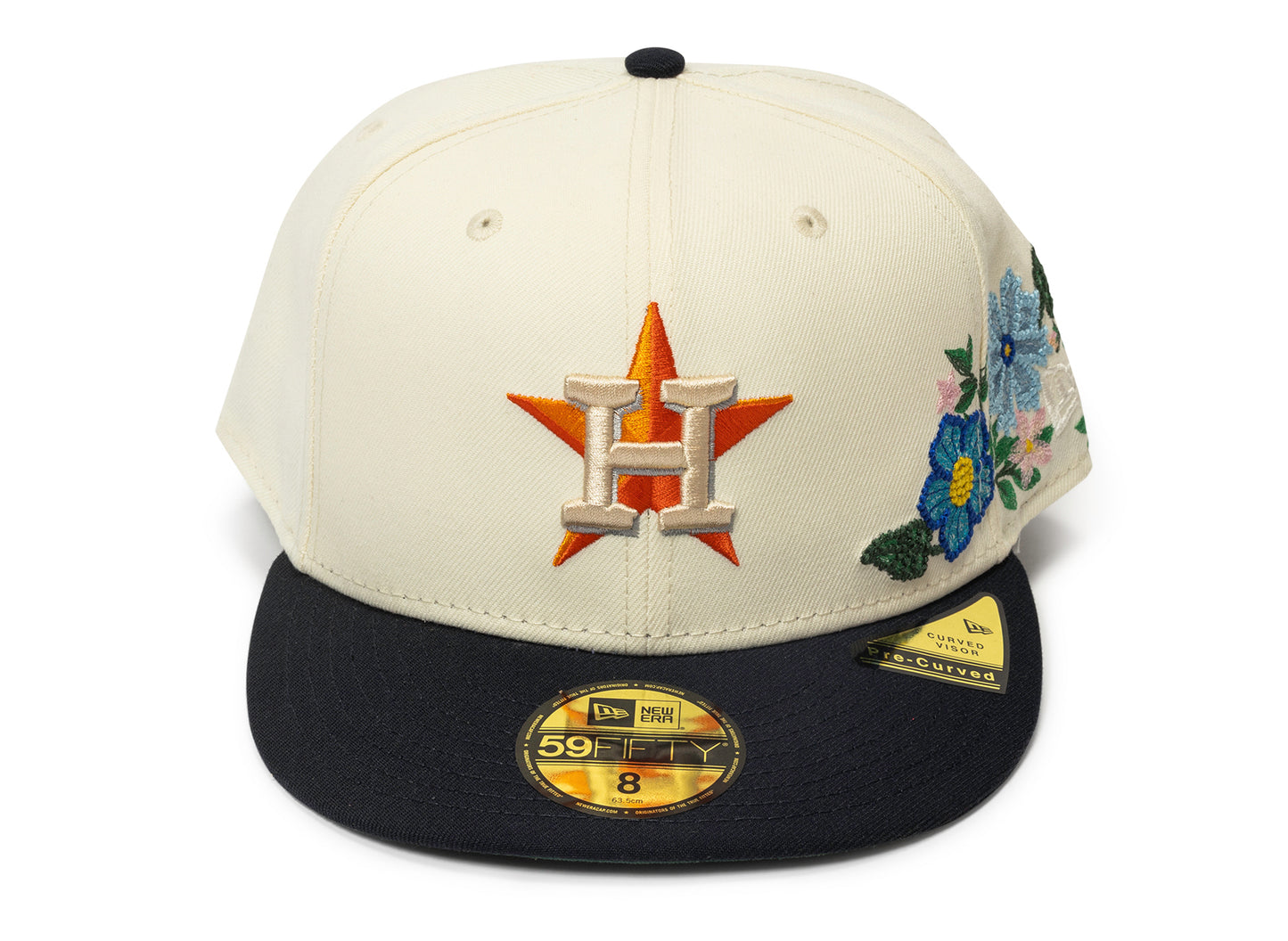 Gorra Ajustada New Era Tonal Florals de los Houston Astros