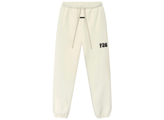 Fear of God Essentials Classic Fleece Sweatpant in Washed Ivory, men's sweatpants