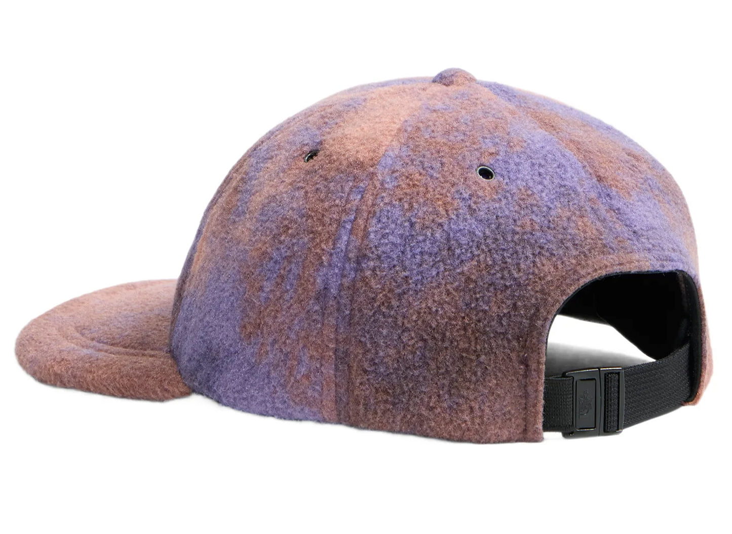 The North Face Red Box Fleece Cap in Grounded Plum, unisex fleece cap, view 2