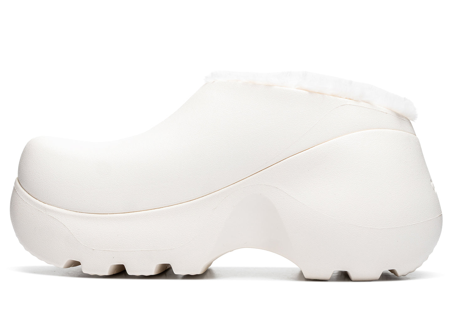Crocs Hydra Clog Lined in Chalk