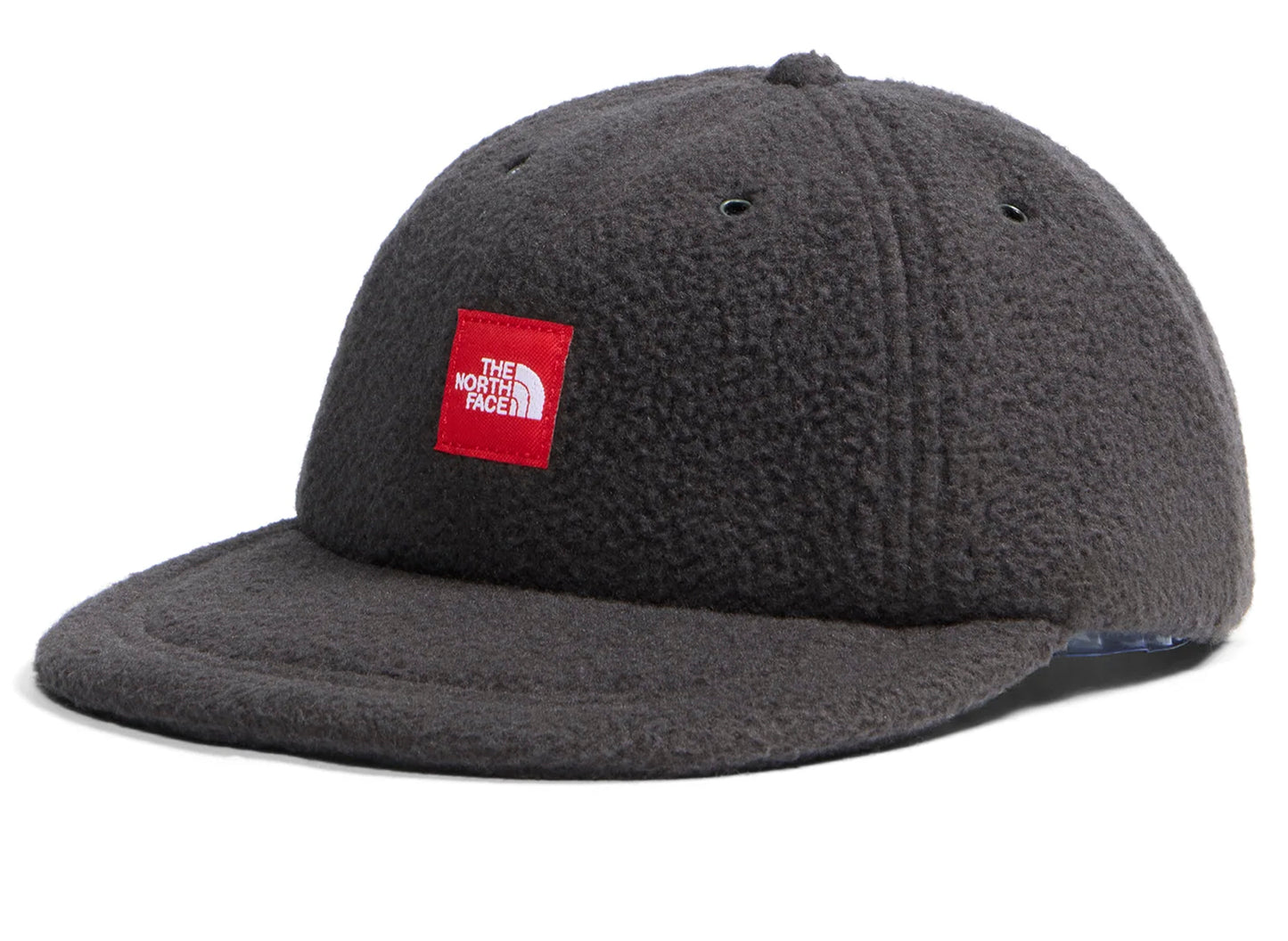 The North Face Red Box Fleece Cap in Obsidian, unisex fleece cap