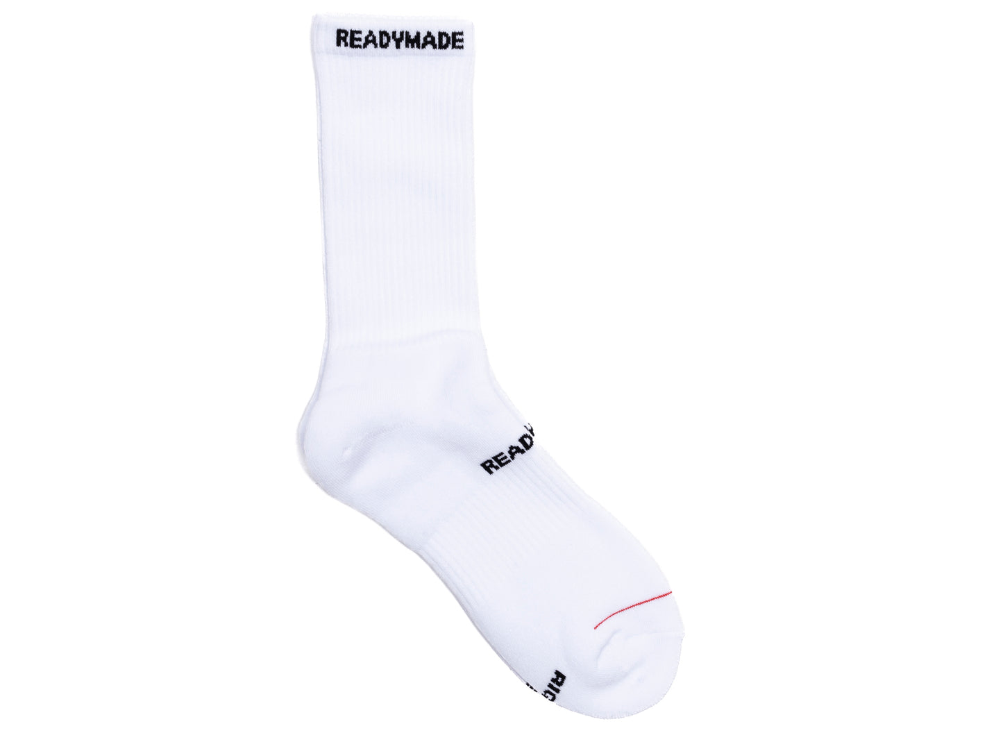 Calcetines prefabricados en blanco