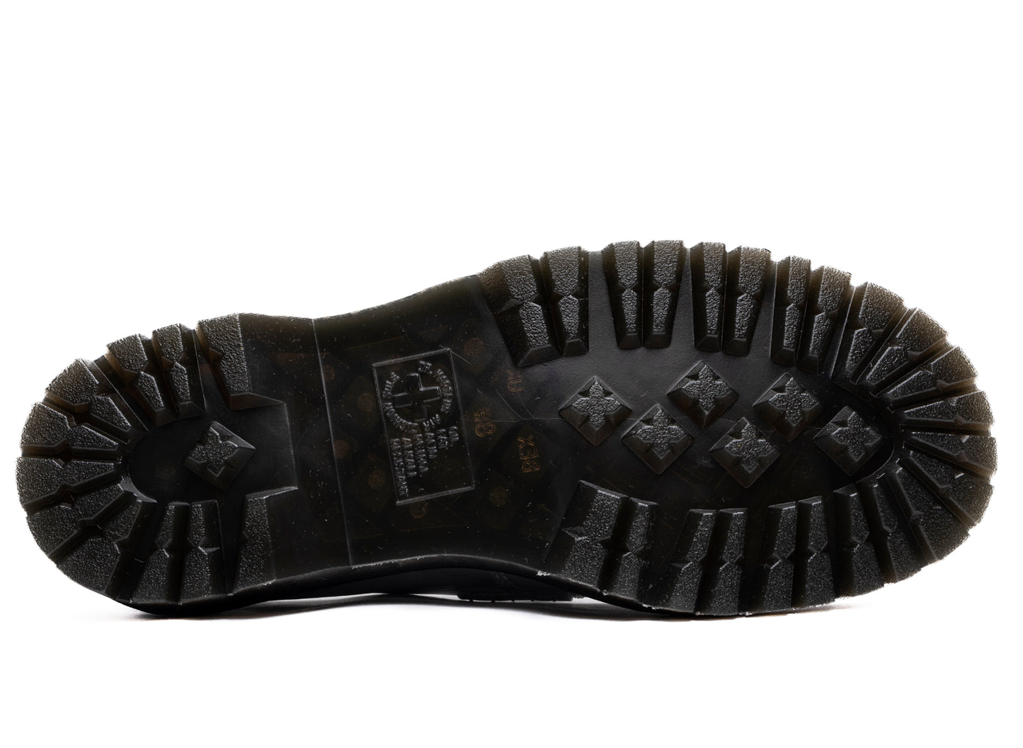 Mocasín Dr. Martens Adrian de cuero metalizado