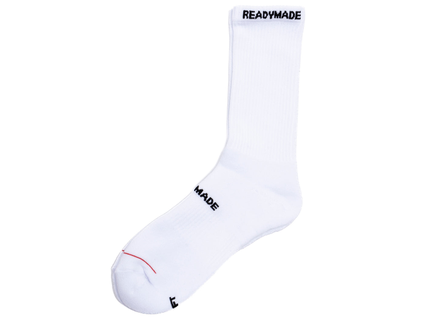 Calcetines prefabricados en blanco