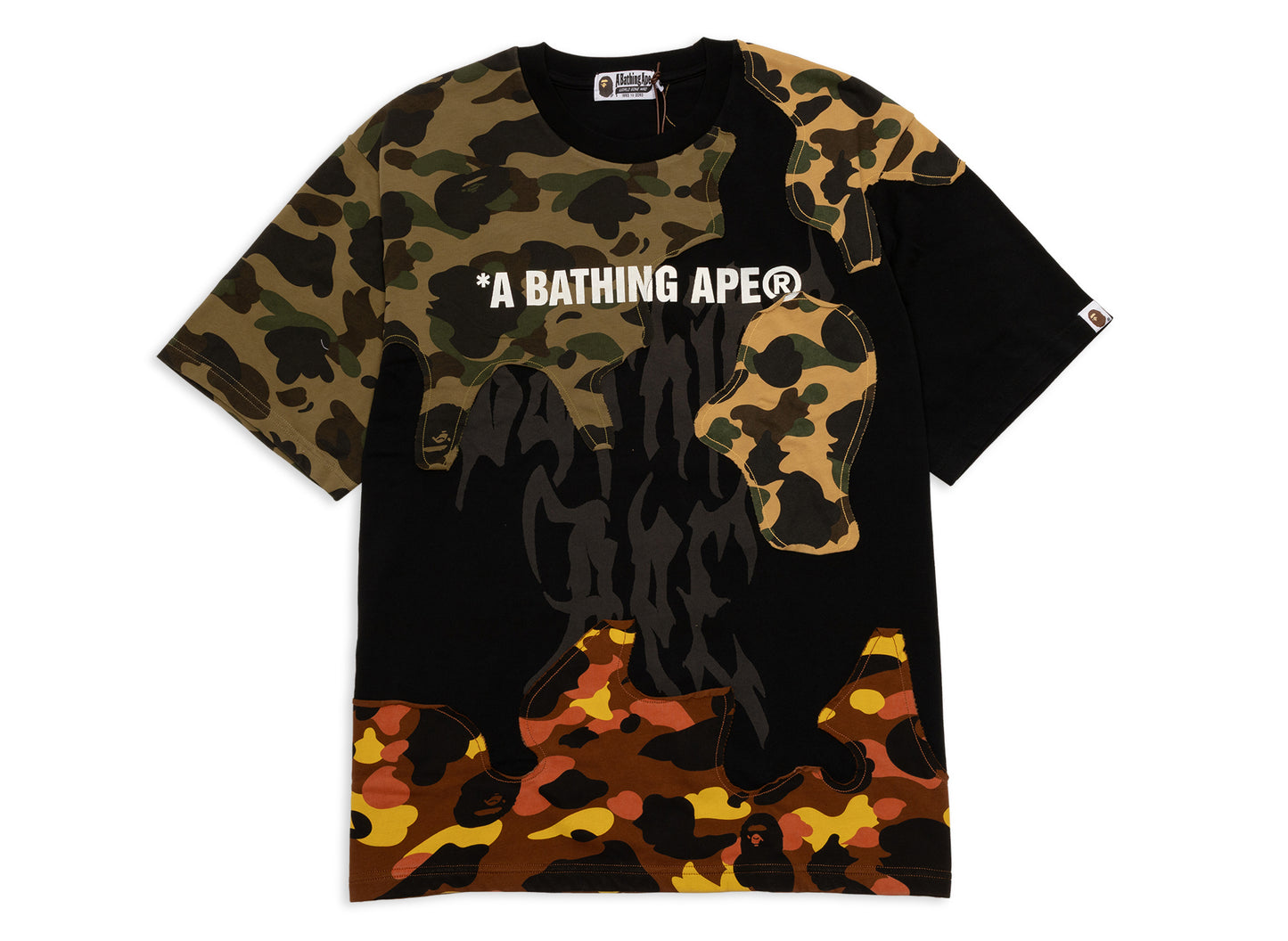 Camiseta de corte relajado con logo reciclado A Bathing Ape 1st Camo