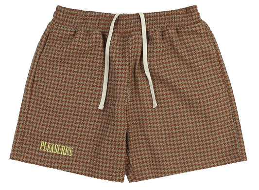 Freuden treffen auf Hahnentritt-Shorts