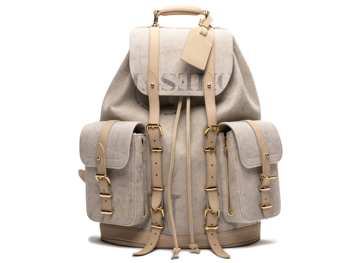 Mochila de campaña prefabricada en blanco