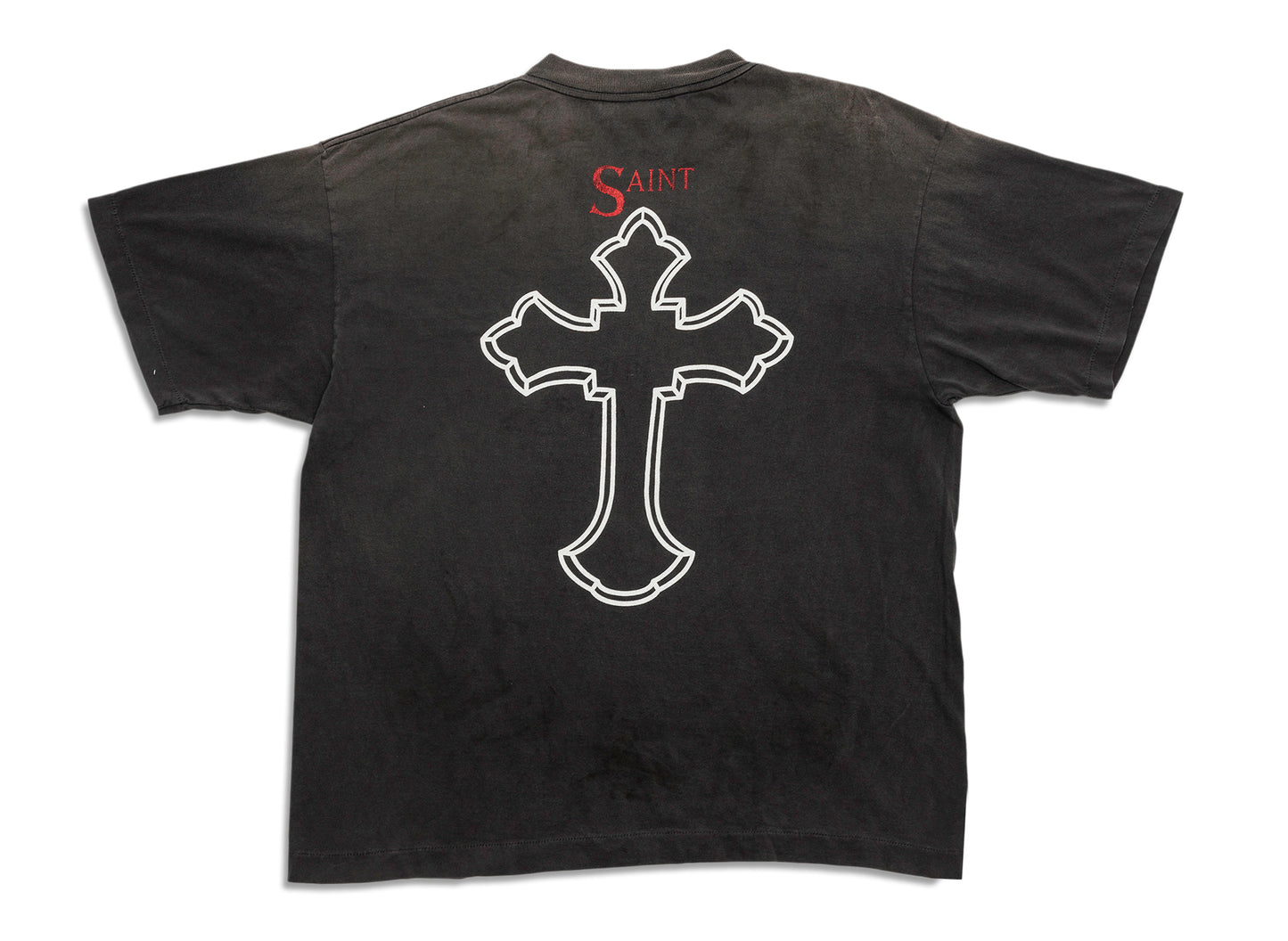 Camiseta Saint Michael 2Pac en Negro