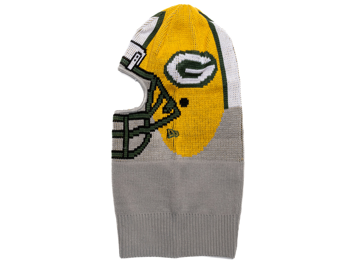 New Era Green Bay Packers Helmet Balaclava, side view