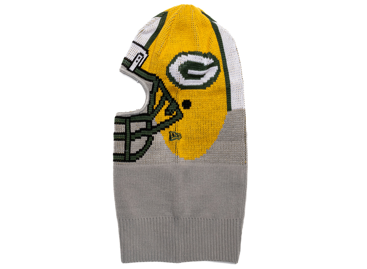New Era Green Bay Packers Helmet Balaclava, side view