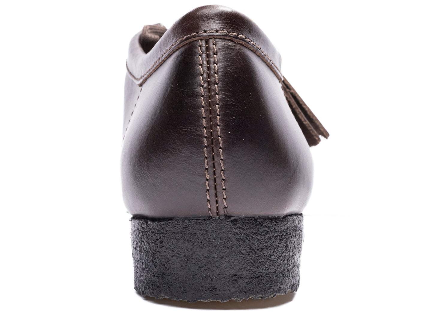 Clarks Wallabee in Black / Brown Leather