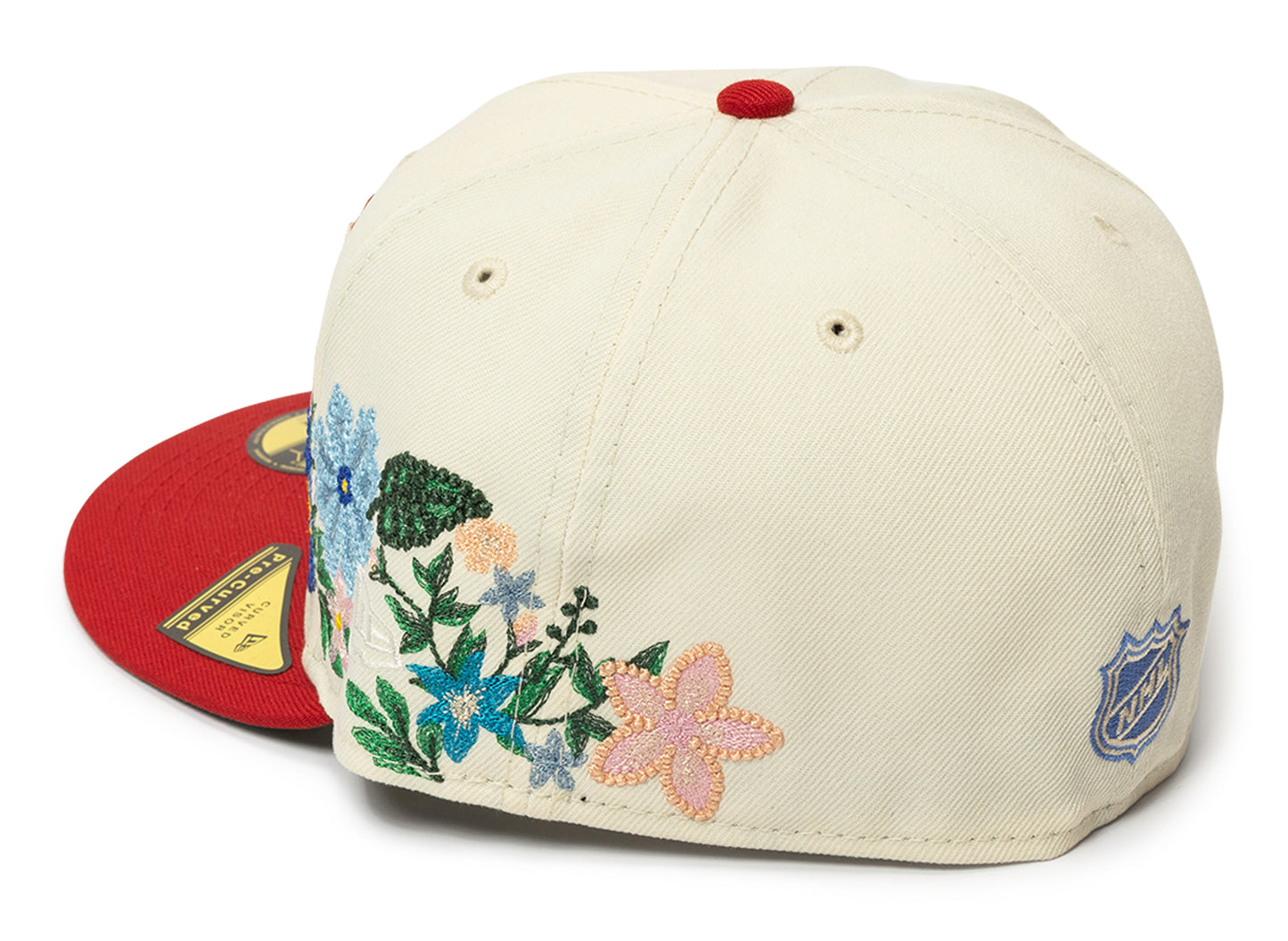 New Era Tonal Florals Detroit Red Wings Fitted Hat