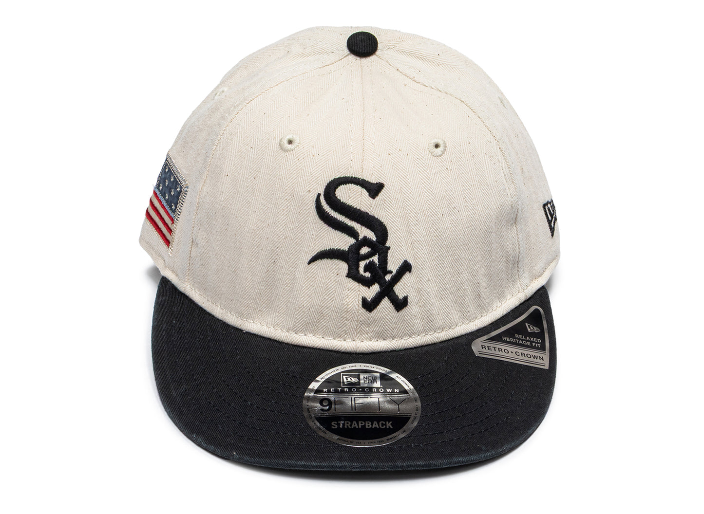 New Era Americana HRBON Chicago White Sox Strapback Cap