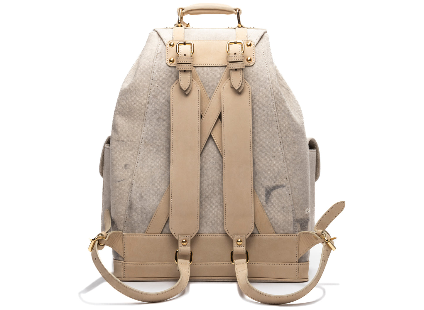 Mochila de campaña prefabricada en blanco
