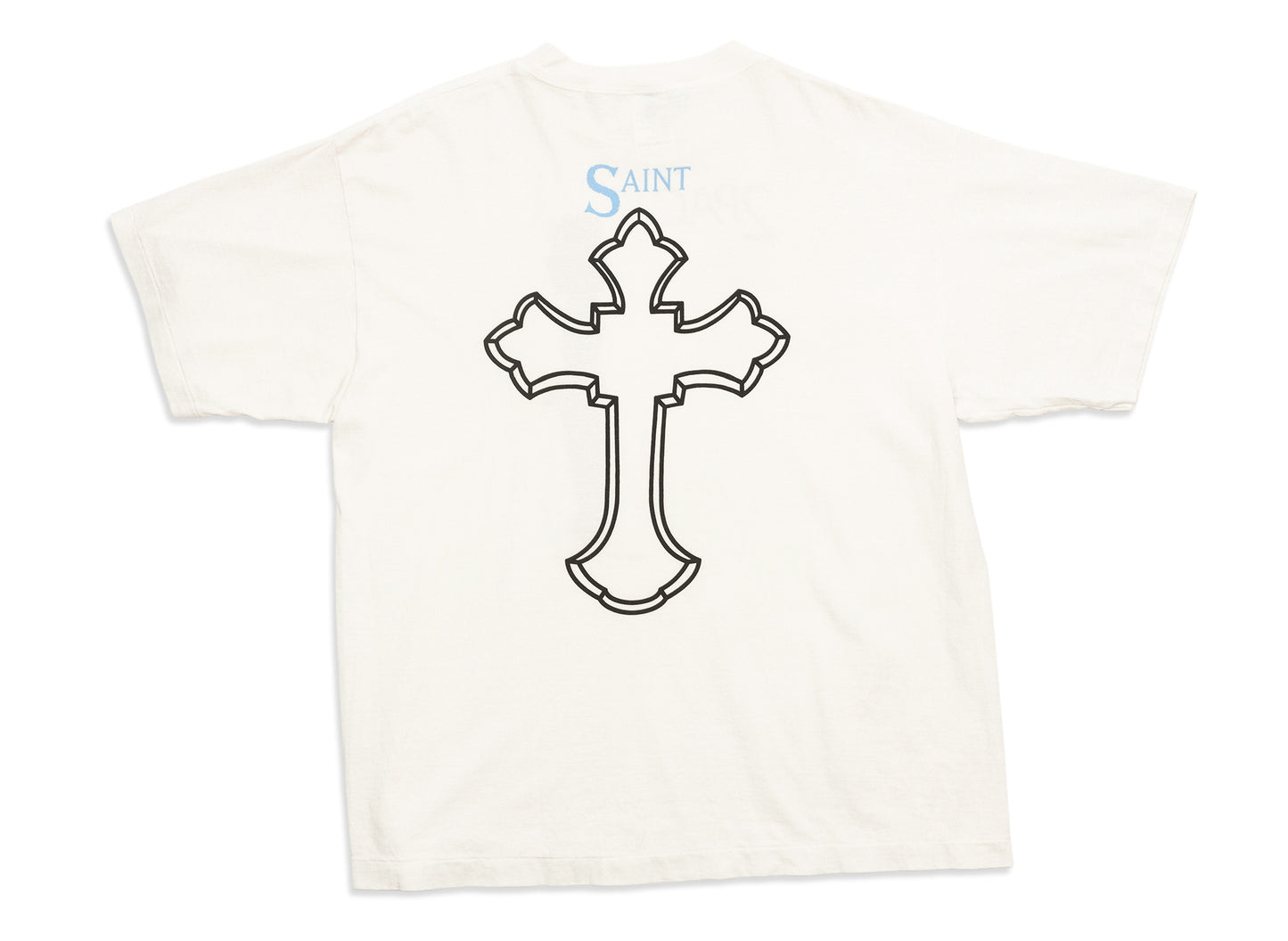 Camiseta Saint Michael 2Pac en Blanco