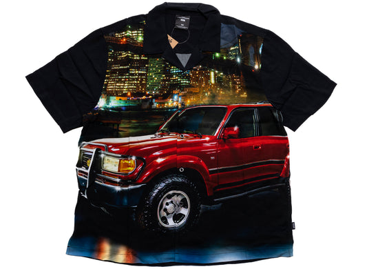 Camisa de manga corta con botones HUF x Toyota Big City Resort