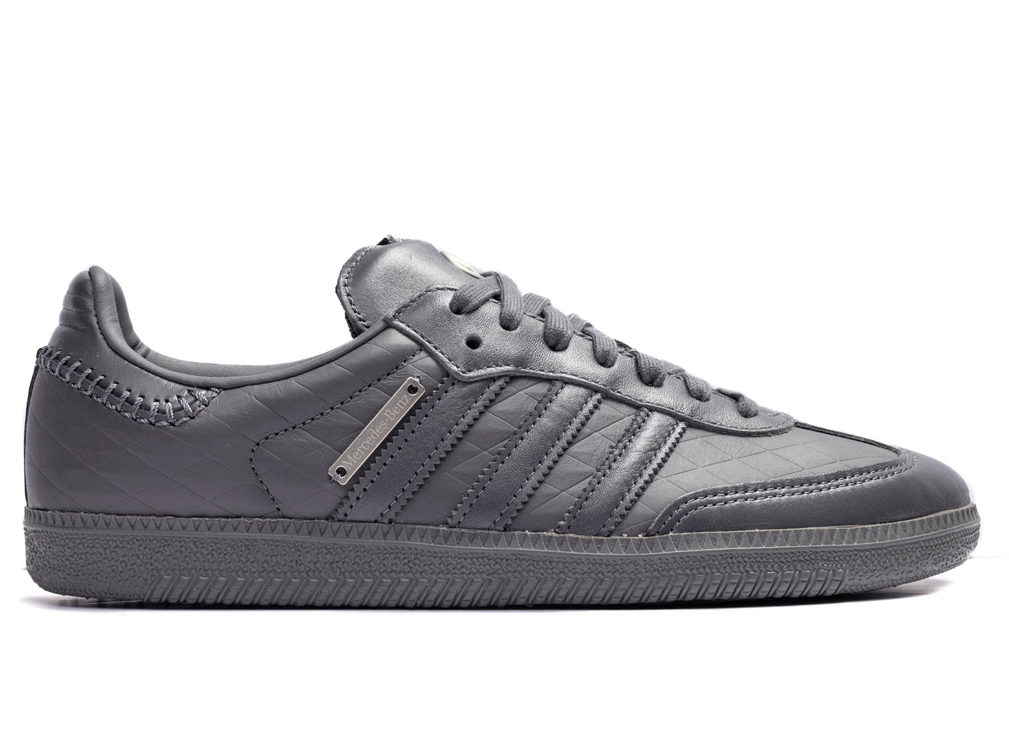 Adidas x Mercedes-Benz Samba OG in Grey Five / Silver Metallic