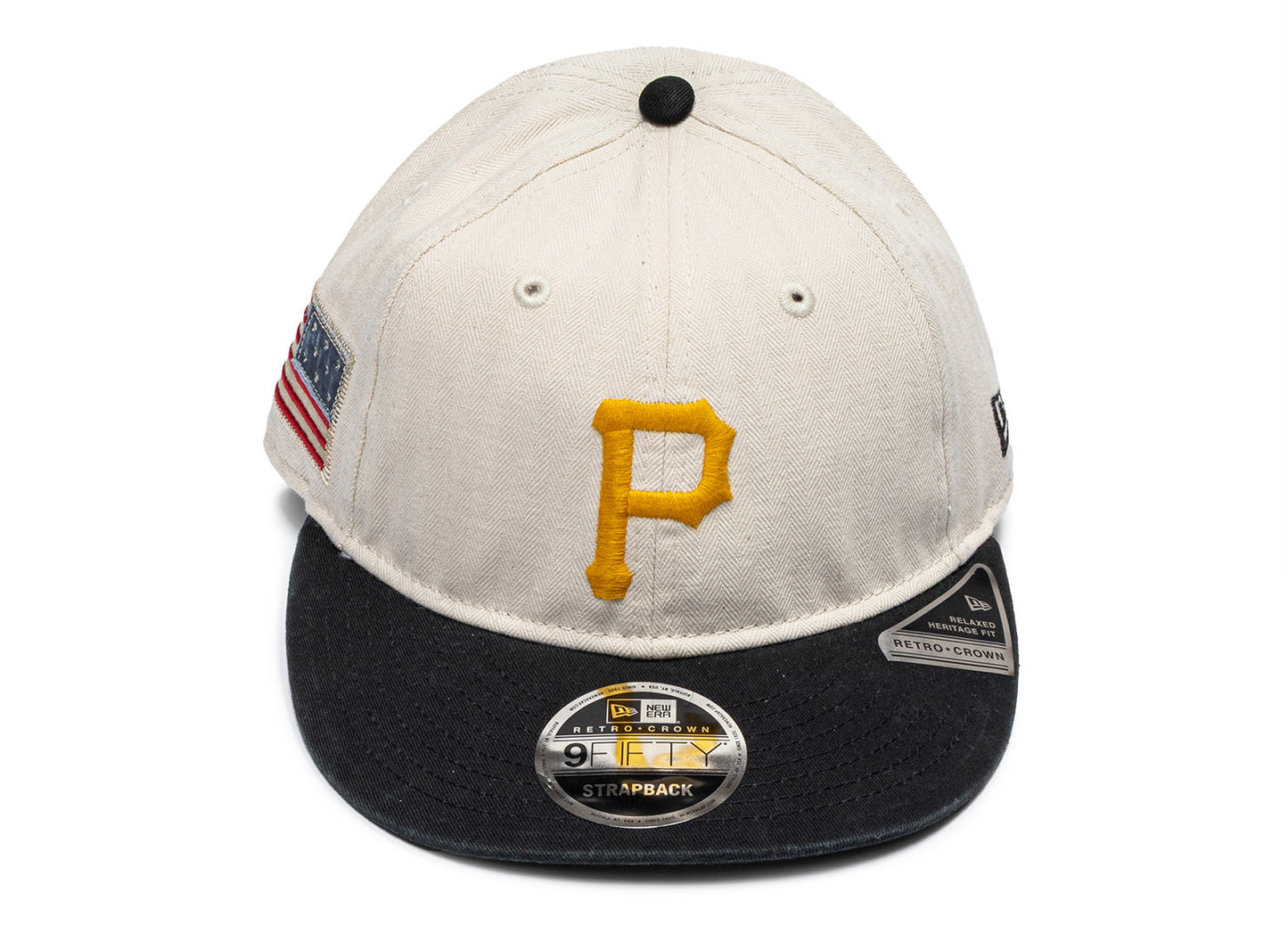 New Era Americana HRBON Pittsburgh Pirates Strapback Cap