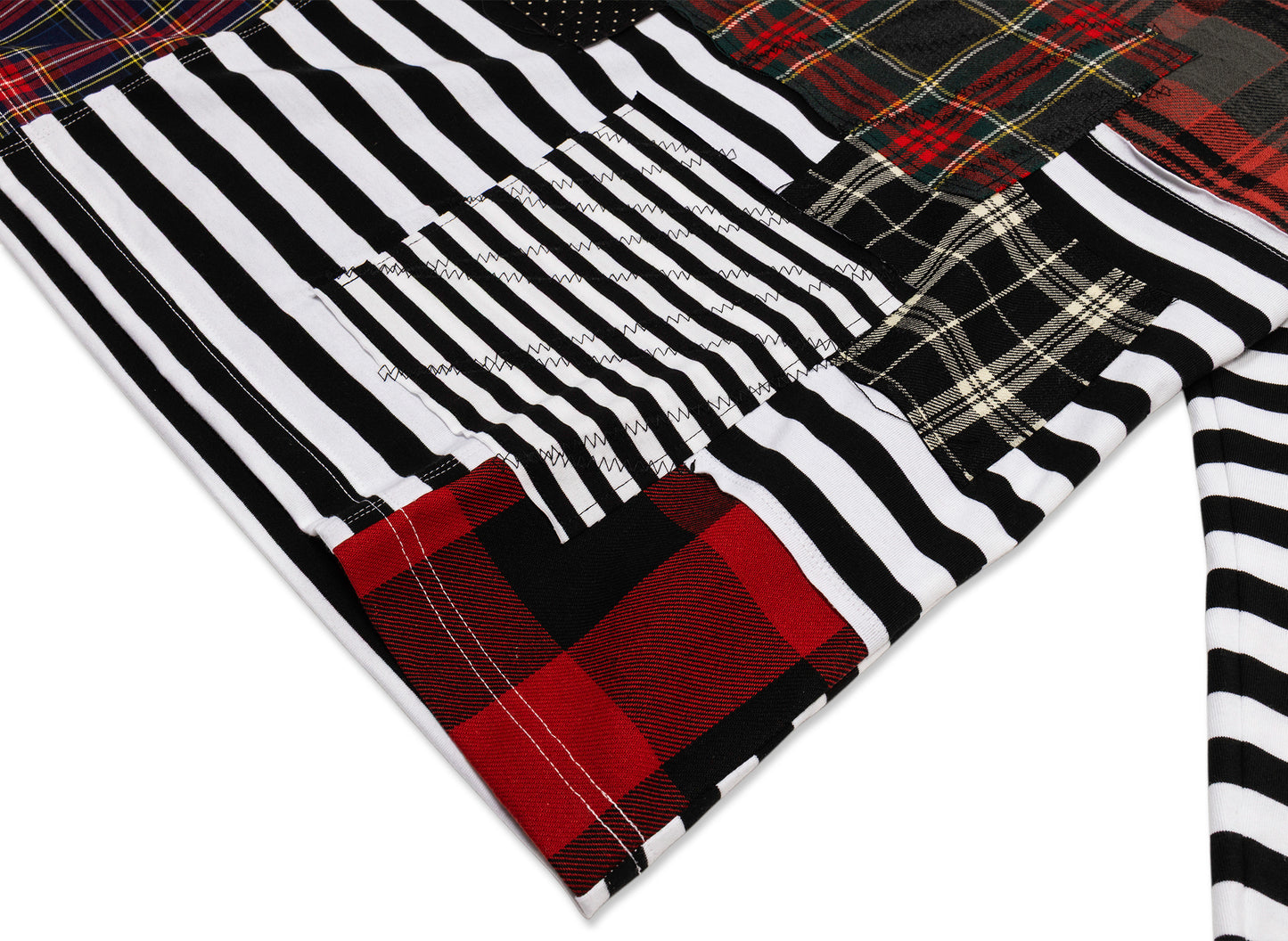 Junya Watanabe MAN Patchwork Stripe Tee
