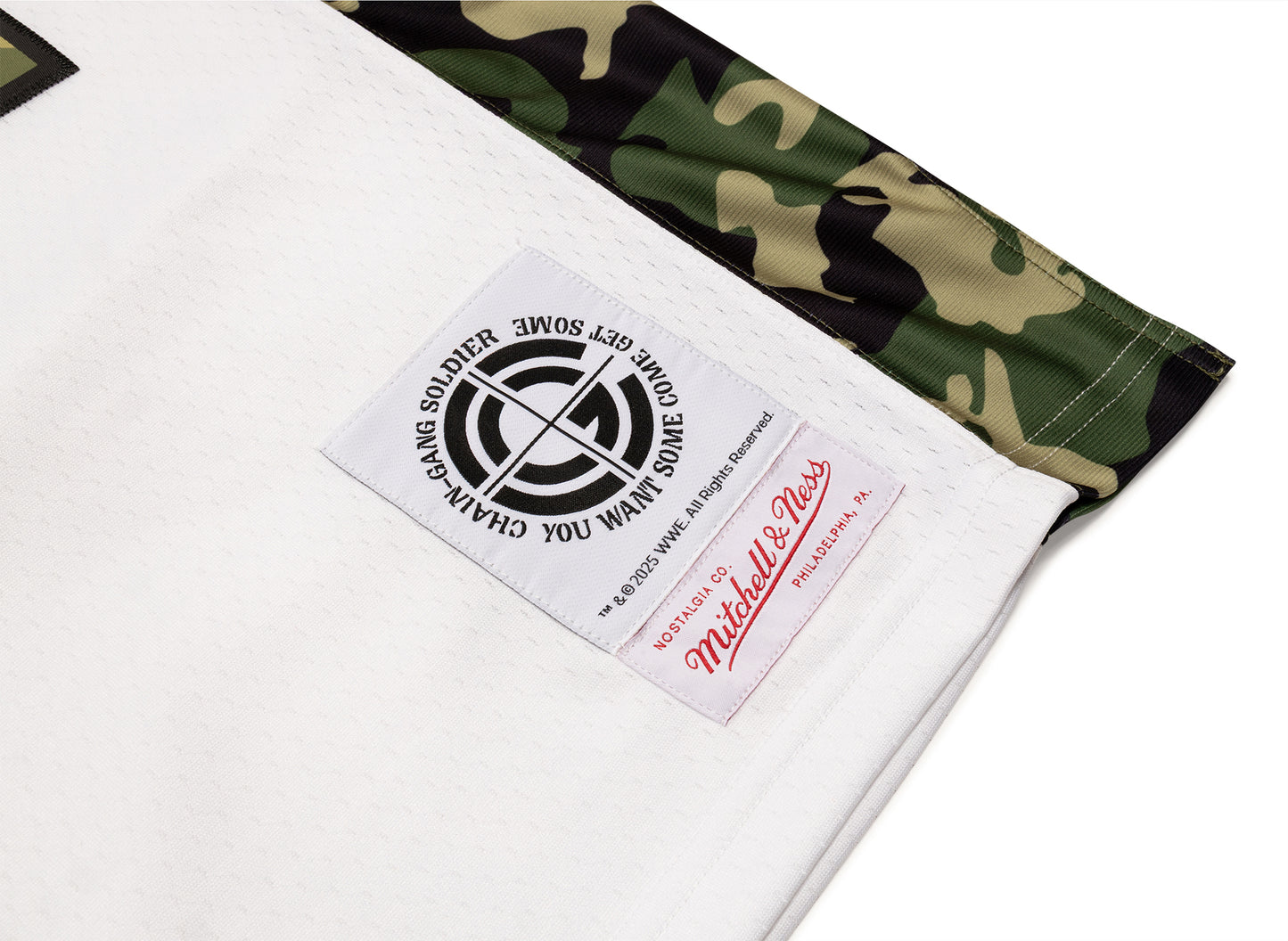 Mitchell & Ness WWE Camo Legacy John Cena Trikot